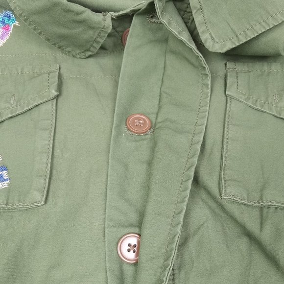 Wonder Nation Girls Green Anorak Button Front Jacket Size XXL (18) NWT - Picture 11 of 11